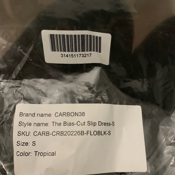 Carbon38 The Bias-Cut Slip Dress - Picture 3 of 3